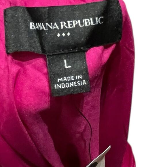 Banana Republic Halter Mini Dress, Night Fuchsia, Size L, NWT - Picture 6 of 10
